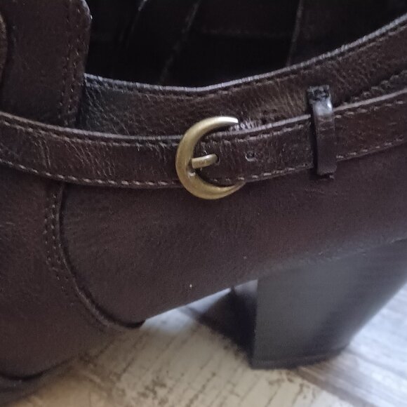 CANYON RIVER BLUES BRONZE BROWN ANKLE BOOTS - Picture 2 of 4